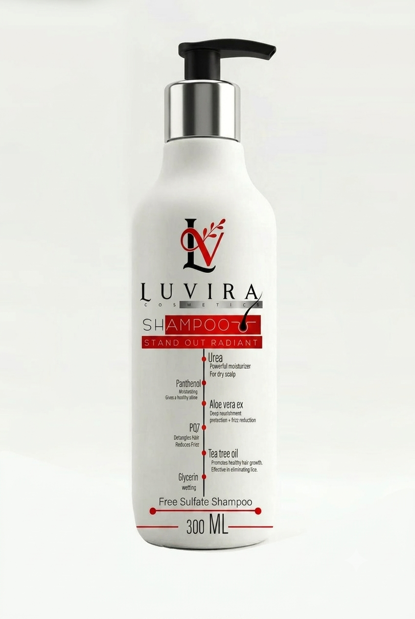 IMG_4467 *لوفيرا شامبو خالي من السلفات – 300 مل (Luvira Sulfate-Free Shampoo – 300 ML)* - الصورة 1